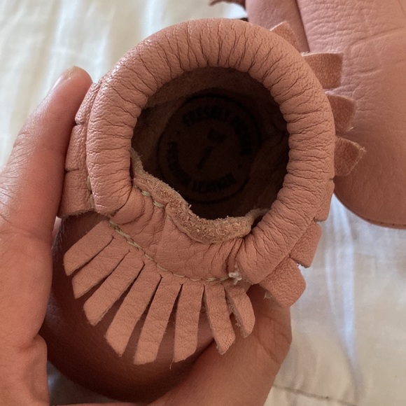 Freshly picked moccasins pink size 1 - Picture 3 of 3
